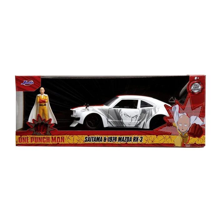 Jada One Punch Man Diecast 1974 Mazda RX-3 1:24 - Jada Toys (Diecast αυτοκινητάκι)