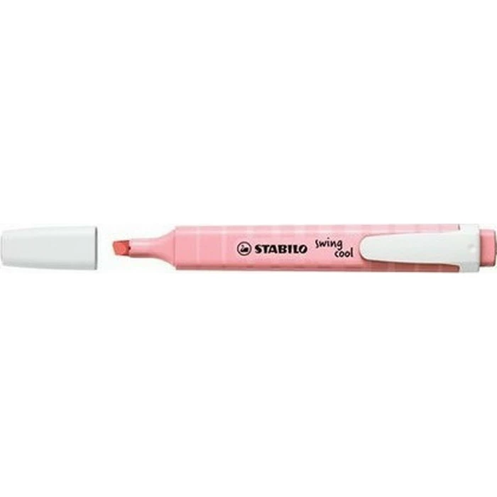 Stabilo Swing Cool Μαρκάδορος Υπογράμμισης Pastel Pink 4mm (275/129-8)