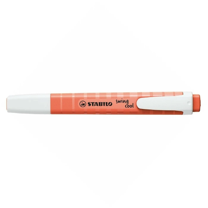 Stabilo Swing Cool Pastel Coral Red μαρκαδόρος υπογράμμισης 4 mm