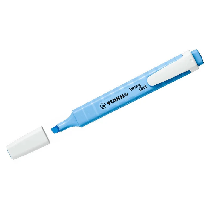 Stabilo Μαρκαδόρος Υπογράμμισης Breezy Blue (275/112-8) 4mm 275/112-8