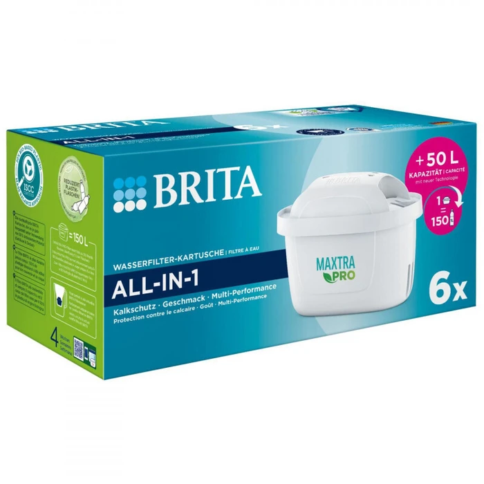 Brita Ανταλλακτικό Φίλτρο Νερού για Κανάτα Maxtra Pro All-In-1 30 μm 6τμχ