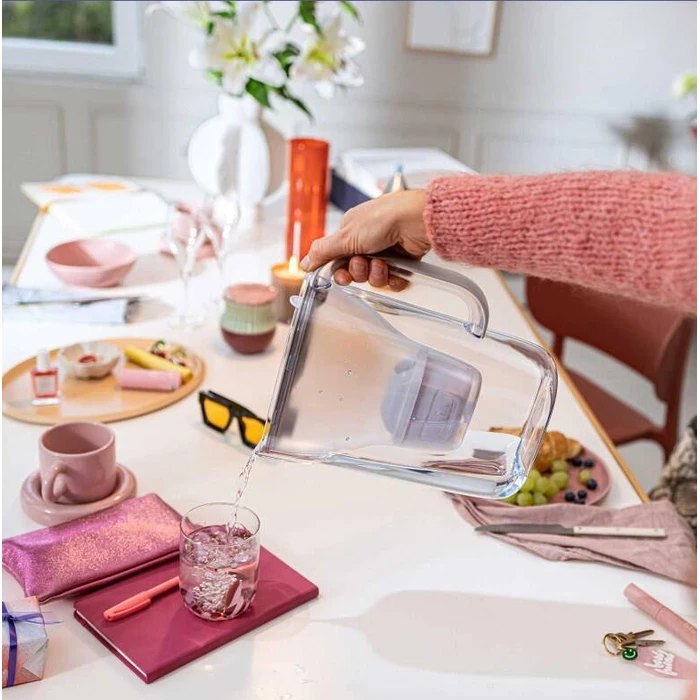 Κανάτα Φίλτρου Brita Style Essential XL με 3 Ανταλλακτικά Φίλτρα MAXTRA Pro Pure Performance, Λευκό