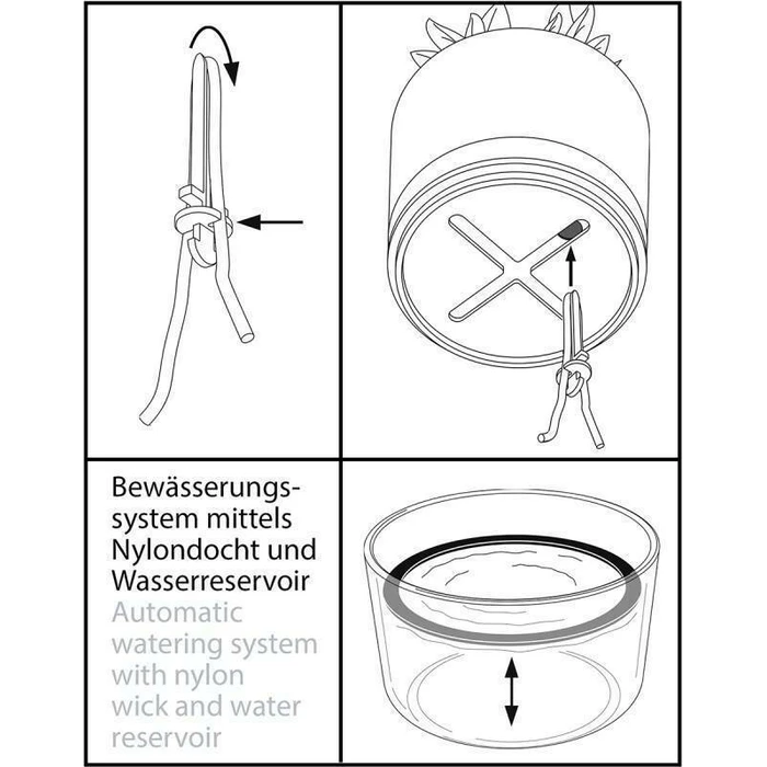 GEFU Διακοσμητικά σπιτιού - Γλάστρα βοτάνων Botanico