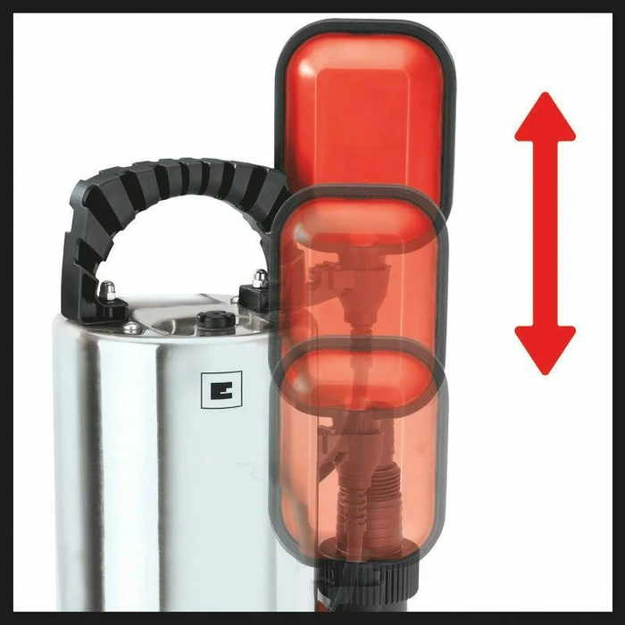 Αντλία βρόμικου νερού Einhell GC-DP 6315 N (630W, κόκκινο/ανοξείδωτο)
