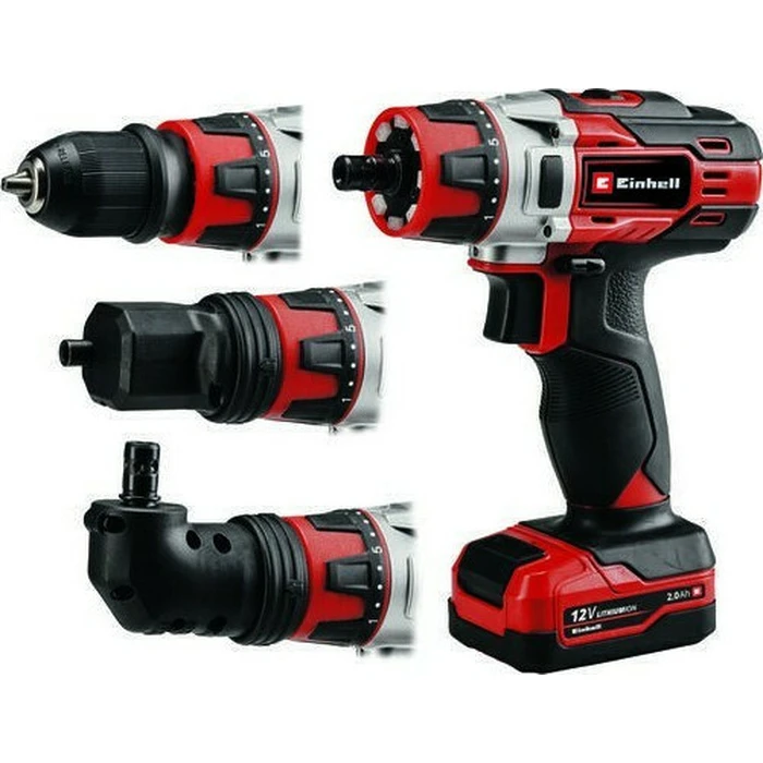 Einhell TE‑CD 12/1 3X‑Li 12V Cordless Drill Driver Set (1x 2.0 Ah)