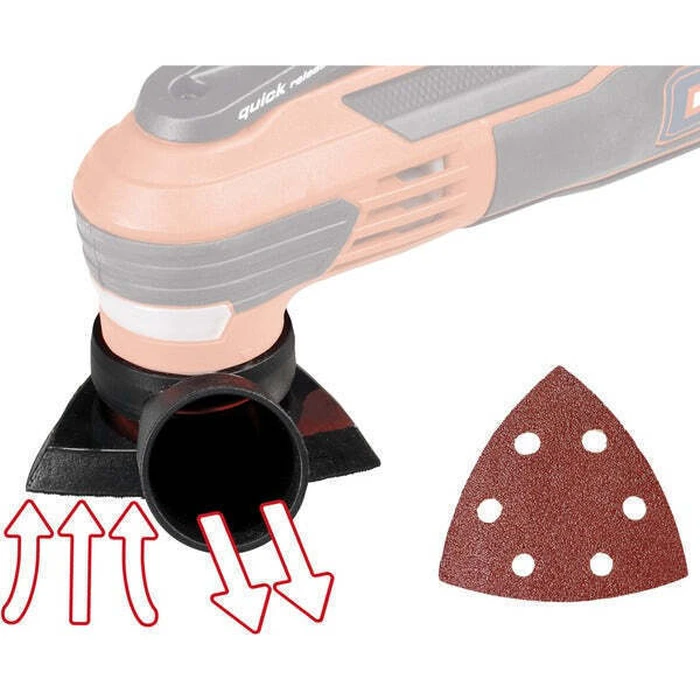 Einhell 4465155 Παλινδρομικό Πολυεργαλείο TE-MG 350 EQ (κόκκινο/μαύρο, 350 W)