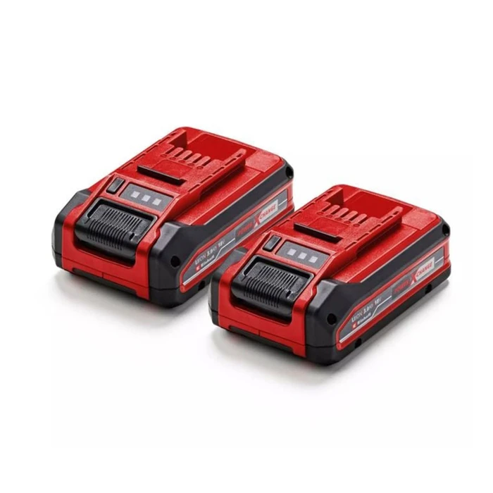Μπαταρία Power X-Change Plus TWIN-PACK 18V 3,0Ah (κόκκινο/μαύρο, 2 τεμ., χωρίς φορτιστή) - Einhell