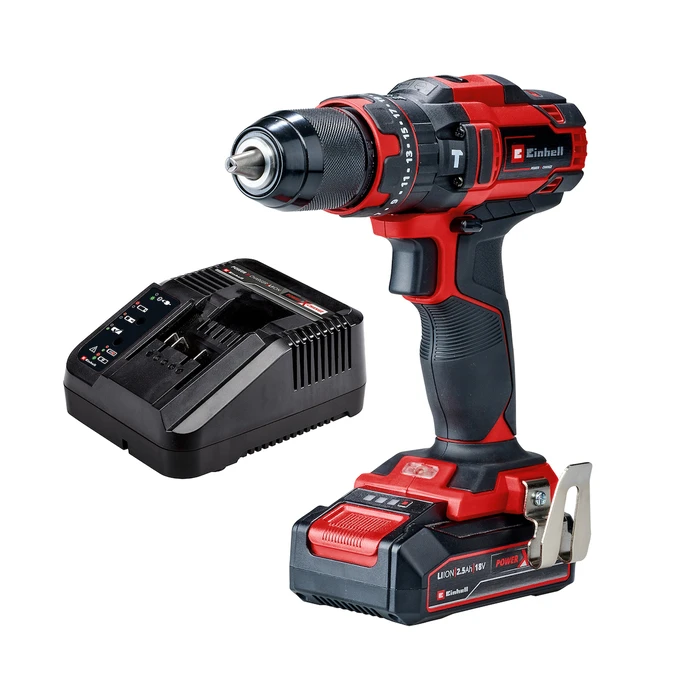 Einhell TE-CD 18/44 Li-i Cordless Impact Drill Driver 18V (1x 2.5Ah)