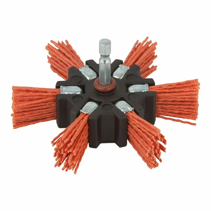 Wolfcraft Νάιλον Τροχός Λειαντικής Πέλμας Περιστροφικός, επιθετικός 100x20mm