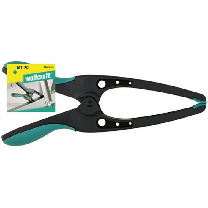 Wolfcraft MT Σφιγκτήρας Ελατηρίου με Μέγιστο Άνοιγμα 70mm