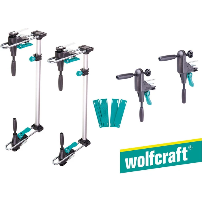 Wolfcraft Door Frame Installation Kit 3676000 - 8 Piece Hand Tool Set
