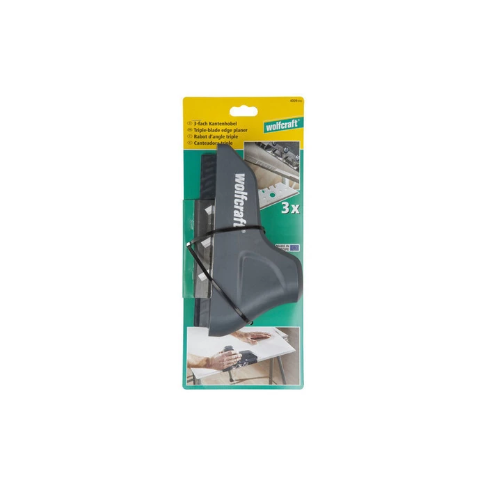 Wolfcraft Πλάνη Γωνιών Τριπλής Λεπίδας 4009000 Εργαλείο Χειρός