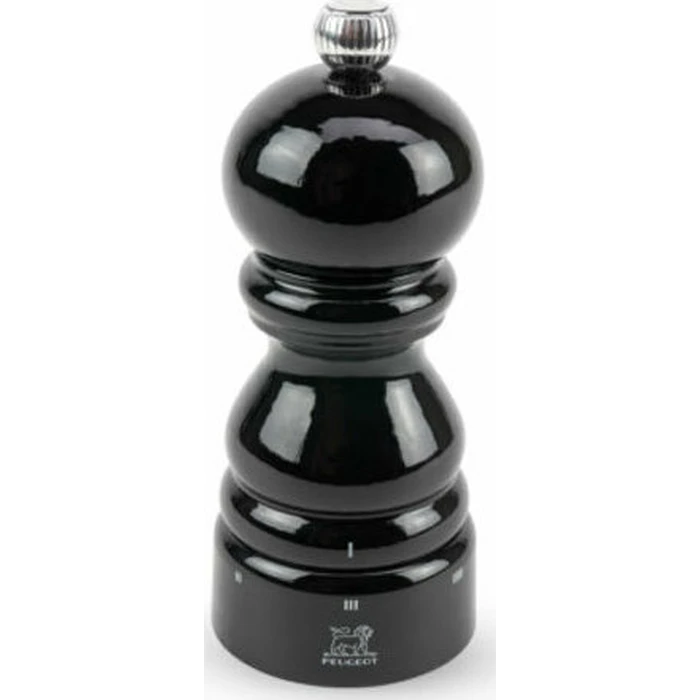 Peugeot Paris Μύλος πιπεριού 12 cm uSelect μαύρο λακαρισμένο ξύλο