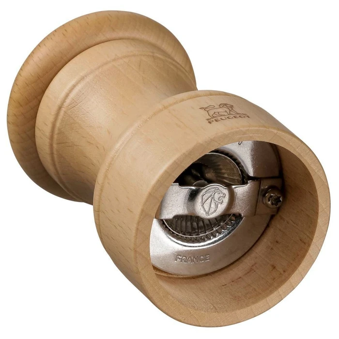 Peugeot Μύλος αλατιού BISTRO από ξύλο οξιάς φυσικό 10 cm