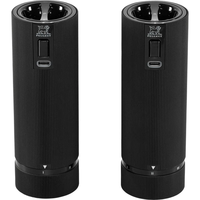 Peugeot Line Night Electric U'SELECT Black Mat 15cm Μύλοι μπαχαρικών