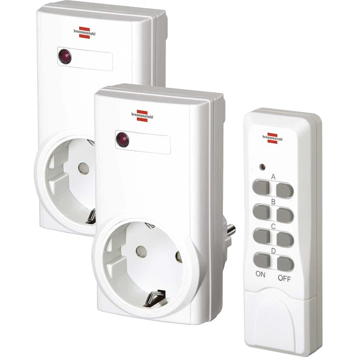 Brennenstuhl Funkschaltset 1000W - 1x Transmitter, 2x Receivers