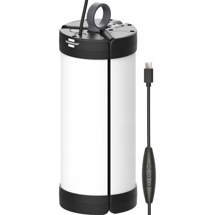 Brennenstuhl Φανάρι Led Επαναφορτιζόμενο για Camping με Φακό 550lm 10W Μαύρο