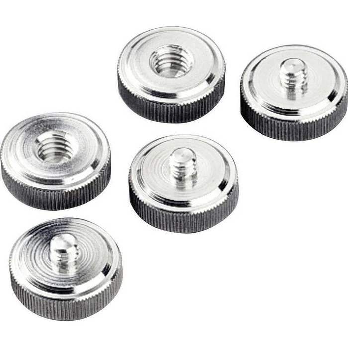 Αξεσουάρ για τρίποδα Hama βίδες μετατροπής σπειρώματος 1/4" σε 3/8", 5 τεμάχια, 5121