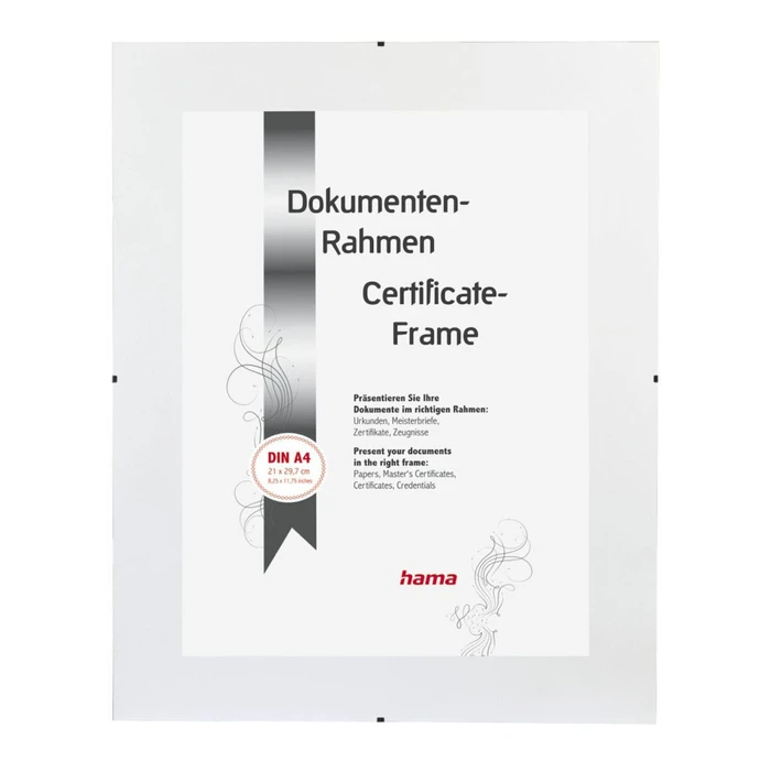 Hama Clip-Fix ARG 21x29,7 Πλαίσιο Φωτογραφίας Χωρίς Κορνίζα 63120