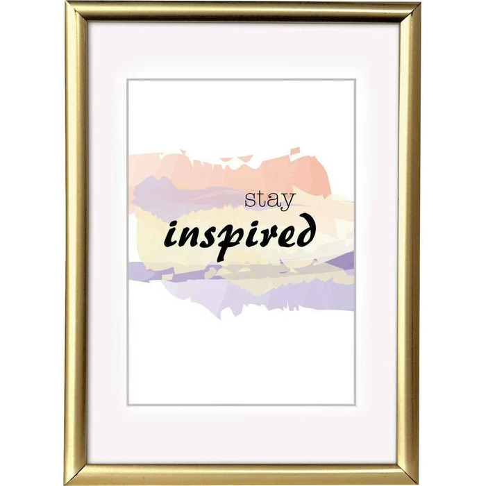 Κορνίζα Τοίχου Hama Madrid Gold 20x30 Plastic Frame 66492