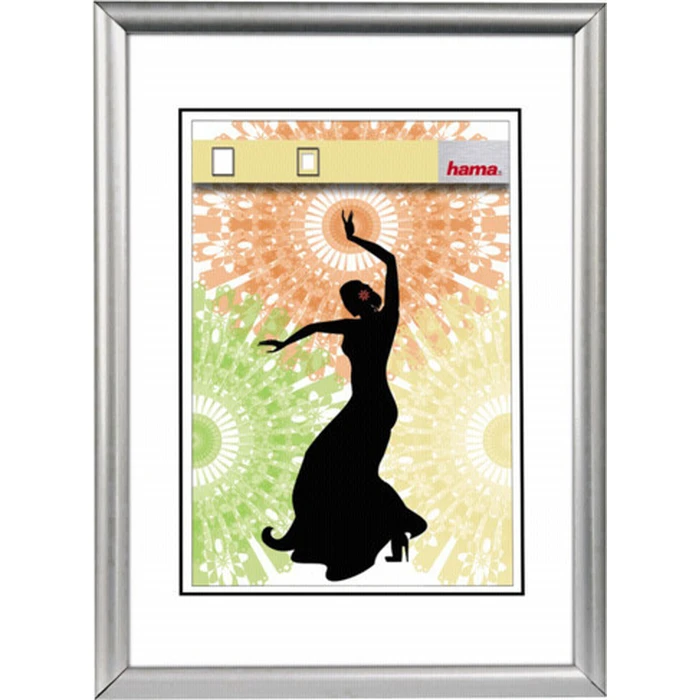 Κορνίζα τοίχου Hama Madrid silver 13x18 Plastic Frame