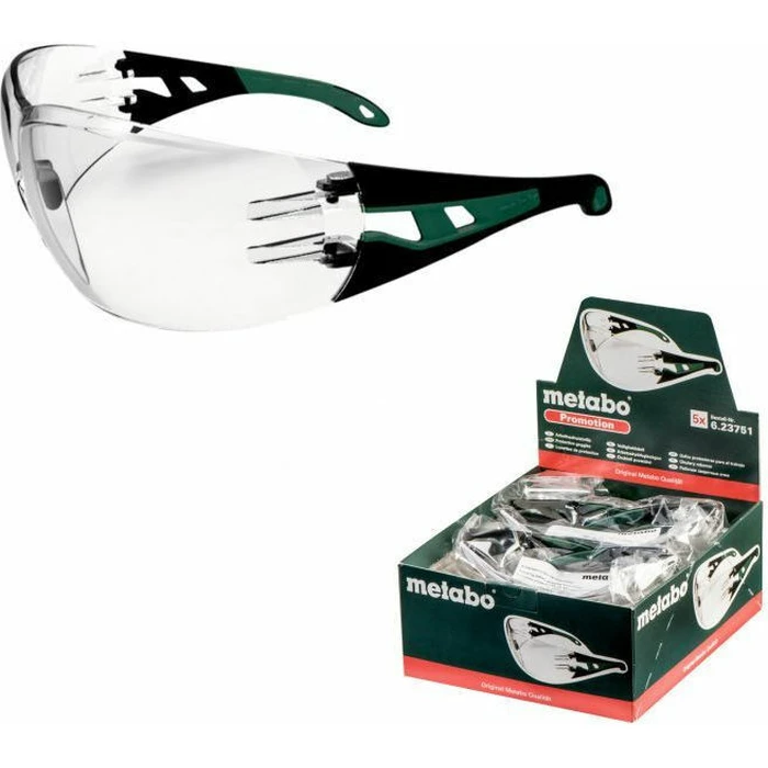Metabo Safety Work Glasses with Clear Lenses 623751000
