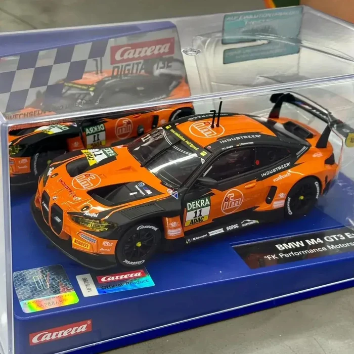 Carrera Digital 132 BMW M4 GT3 'FK Performance Motorsport No 11' — Slot Car Model 1:32