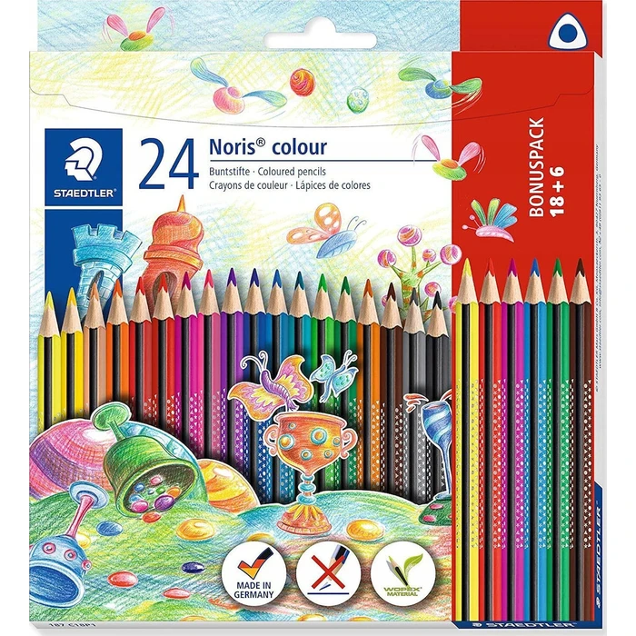 STAEDTLER Noris colour 18+6 Colored Pencils