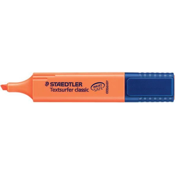 STAEDTLER Textsurfer Highlighter Orange - Chisel Tip 1-5 mm, Pigment Ink, Odorless