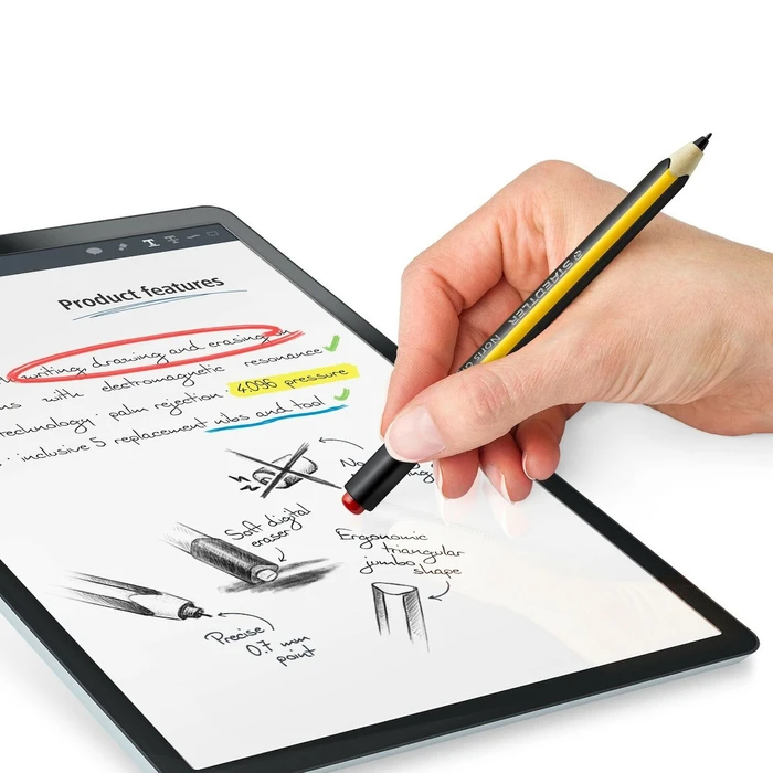 STAEDTLER Noris digital Jumbo - Ψηφιακό Μολύβι (EMR), Μαύρο