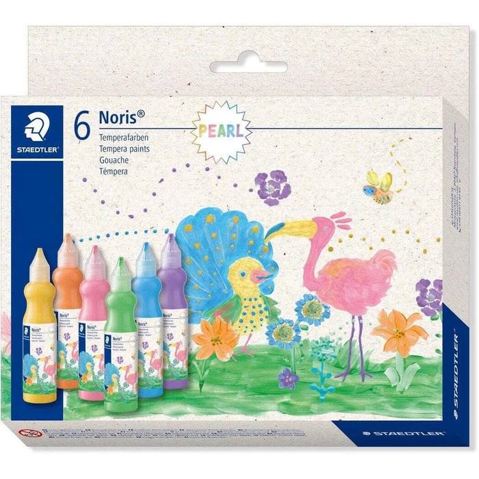 STAEDTLER Tempera Paints Pearl Noris - 6 pcs (MPN 8853M C6)
