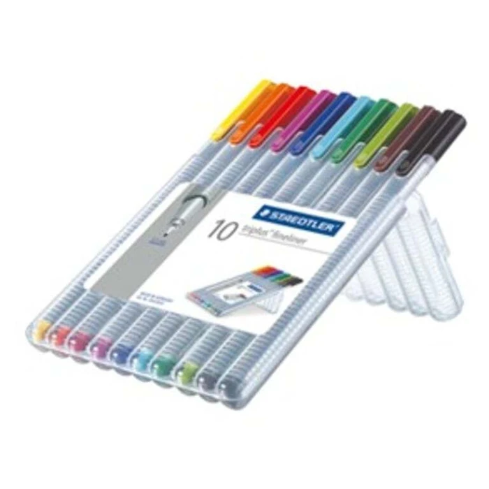 STAEDTLER triplus Fineliner - 10 pcs (0.3 mm)