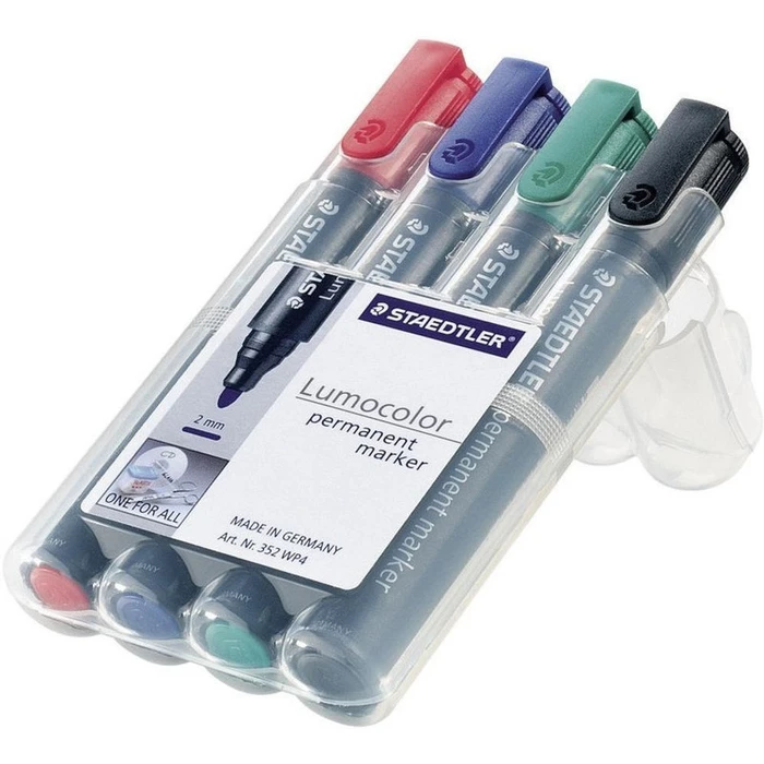 Staedtler Permanent Marker Multicolour 352021 (MPN 352 WP4)