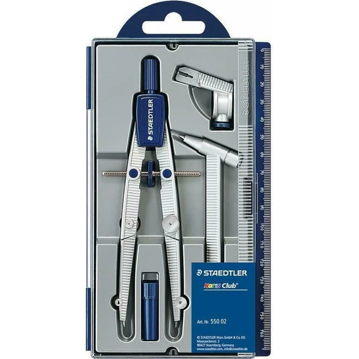 STAEDTLER School Compass with Extension Piece, Model 550 02