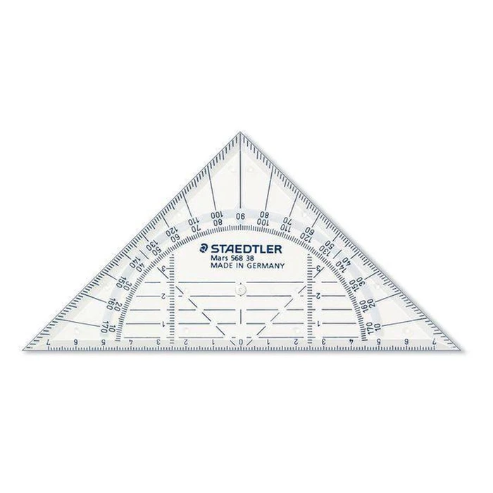 STAEDTLER Geodreieck (Unbreakable Set Square) 16 cm