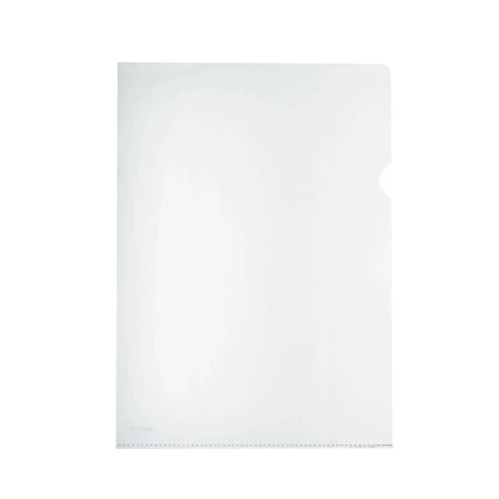 Herlitz θήκες εγγράφων A4 διαφανείς PP, 100 τεμάχια