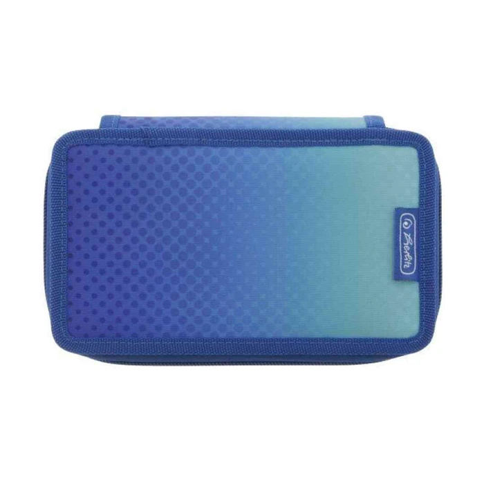 Herlitz TriCase σετ 31 τεμαχίων Dip Dye Μπλε/Τιρκουάζ