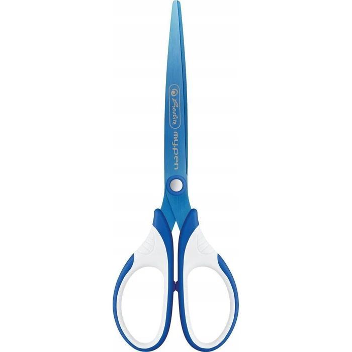Herlitz ψαλίδι my.pen μπλε/λευκό 18 cm