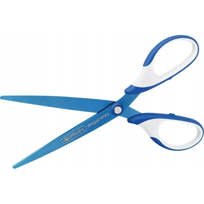 Herlitz ψαλίδι my.pen μπλε/λευκό 18 cm