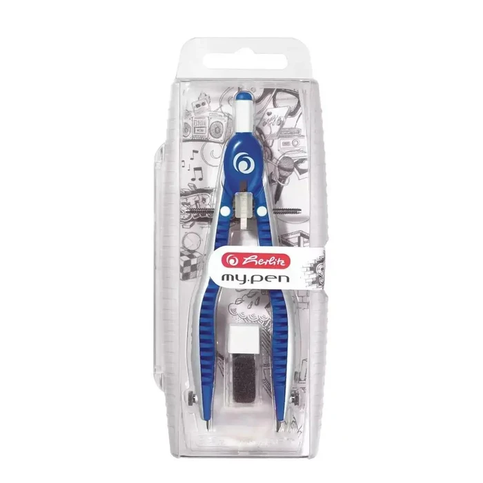Herlitz my.pen Compass (Zirkel) - Blue/White
