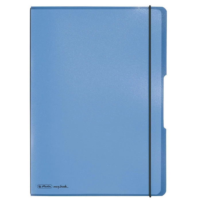 Herlitz Σημειωματάριο my.book flex A4 PP 2x40 φύλλα καρό/γραμμές μπλε