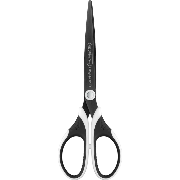 Herlitz my.pen Scissors 18 cm Black/White
