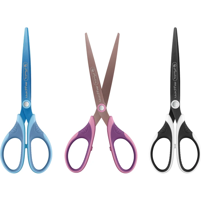 Herlitz my.pen Scissors 18 cm Black/White