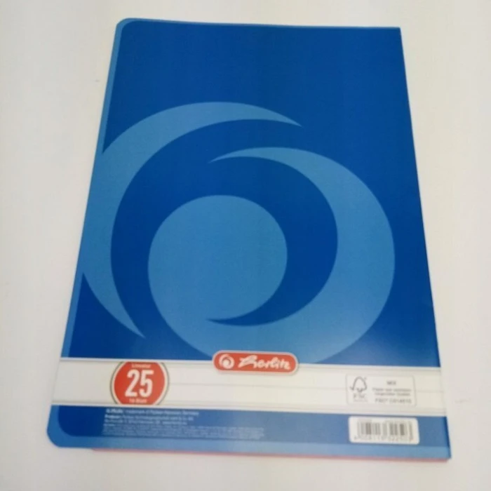 Herlitz x.book Τετράδιο A4 Ριγέ 16 Φύλλα Lin.25 FSC Mix (Μπλε)