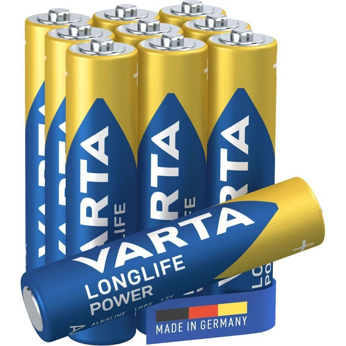Varta Longlife Power Αλκαλικές Μπαταρίες AA 1.5V 10 τεμάχια