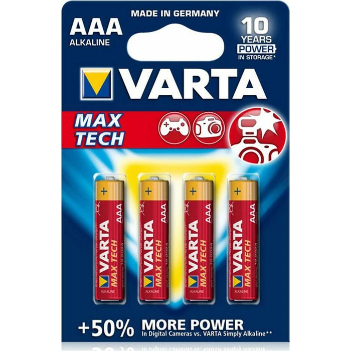 Varta Longlife Max LR03 AAA Μπαταρίες