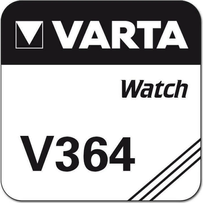 VARTA Watch Battery V364 (SR621 / SR60) 1.55V - 1 pc