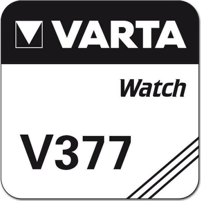 Varta Watch Battery V377 (SR66) 1.55V Silver Oxide - 1 piece
