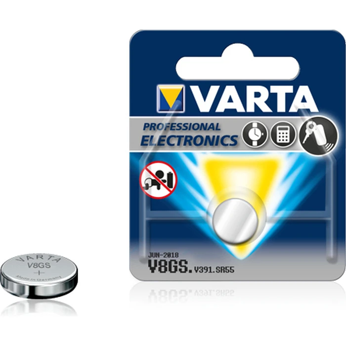 Varta Watch Battery V391 (SR55) 1.55 V Silver Oxide - 1 piece