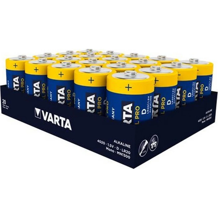Varta Default LR20 D Batteries 20 Pack